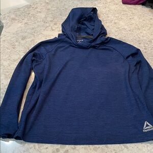 Reebok Navy Long Sleeve Pullover